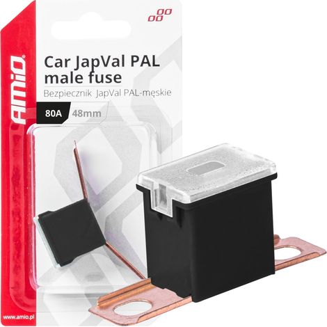 Japval PAL Kfz-Sicherung, Stecker 48 mm, 80 A, amio-03423 (1/4)