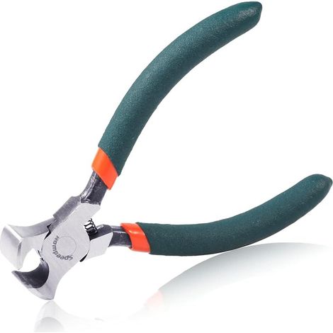 Mini pince coupante 11,4cm, poignées en PVC, pour retrait de clous (1/5)