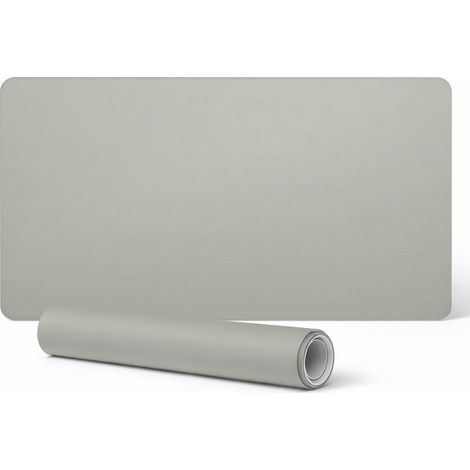 Alfombrilla protectora para encimeras de oficina, gris verdoso, 100x50 cm (1/5)