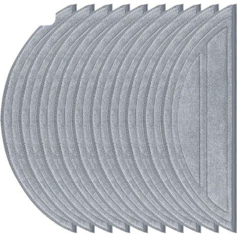 Replacement Cleaning Cloth for Vacuum Cleaner, Compatible with Roborock, Q10 S5 / Q10 S5+ / Q10 VF / Q10V / Q10V+ (10pcs) (1/5)