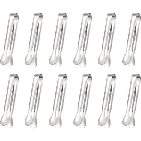 1 Pince à glaçons, Acier inoxydable, Mini pince de service, Lave-vaisselle, Pour buffet et cuisine (1/5)