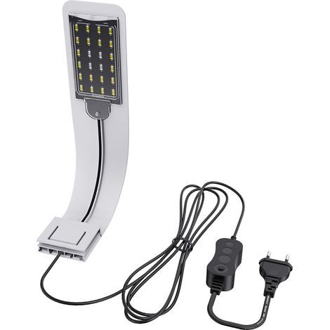 Lampe LED pour aquarium, design ultra-mince, pour poissons et plantes aquatiques, conçue pour l'observation quotidienne du milieu sous-marin.-AquaForge (1/3)