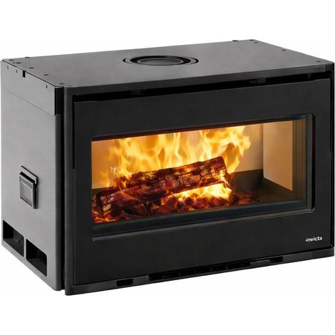 Insert à bois ventilé - LA NORDICA Inserto 80 H49 Lean 9.5 kW  Avec cadre 4 côtés (1/5)