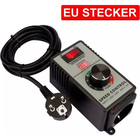 Variateur de vitesse 230 V à fréquence variable pour ventilateurs et moteurs (1/5)