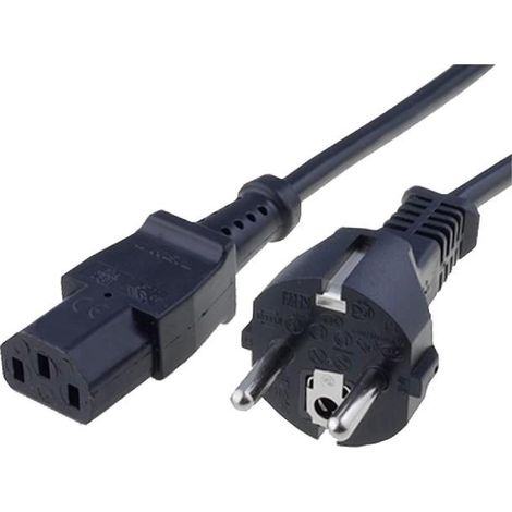 Cable alimentation vers C13 femelle 5m