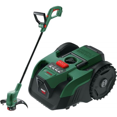 Bosch VISIMOW Robotic Lawnmower VISIMOW18V-200 Lawn Mower Bare & Grass Trimmer (1/5)