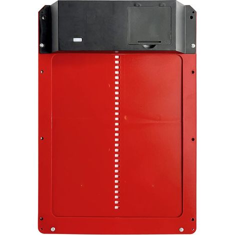 Porte automatique pour poulailler, porte en plastique léger, détection de lumière, ouverture différée le soir et le matin, Rouge (1/5)