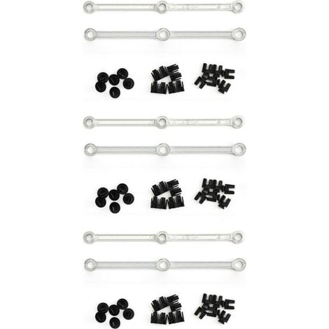 3 bielas de aluminio para colector de admisión (número de pieza 6420903237) para motor V6 OM642 de 3.0L