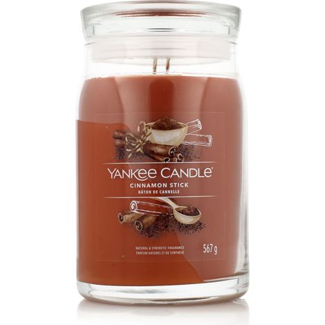 Vela Yankee Candle con aroma a canela en barra, 567 g