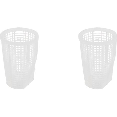 Panier à skimmer de rechange pour Intex 58486 58497 58499 pour pompe - Panier filtrant robuste en ABS pour système de filtre à sable et nettoyage de piscine (2 pièces) (1/5)