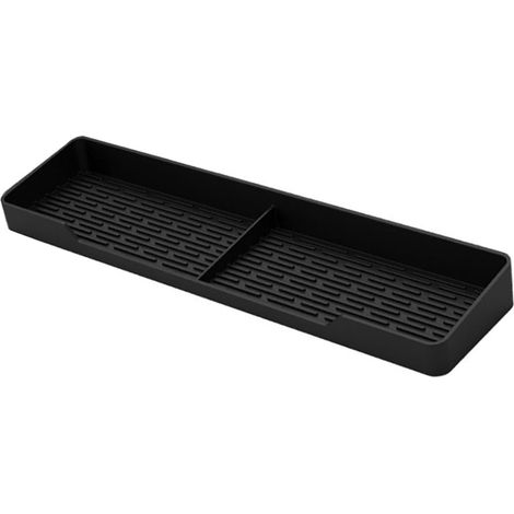 Plateau de cuisinière en silicone pour l'arrière de la cuisine - Organiseur de cuisine en silicone (1/4)