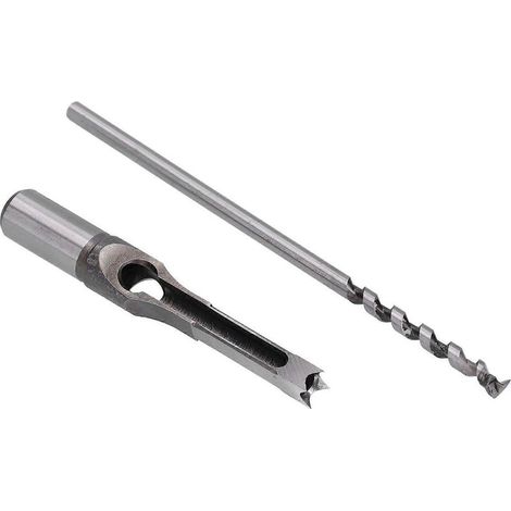Foret à trou carré en acier rapide, incisif, résistant à l'usure, durable, pour le travail du bois (10 mm)