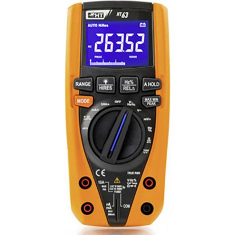 HT Instruments HT63 Hand-Multimeter digital CAT III 1000 V, CAT IV 600 V Anzeige (Counts): 6000 (1/2)