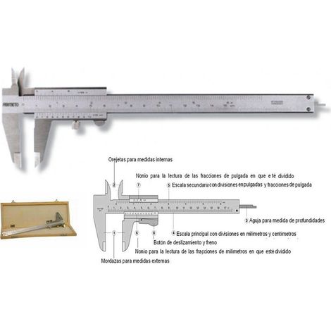 Lams calibre 200 mm con precisión normal
