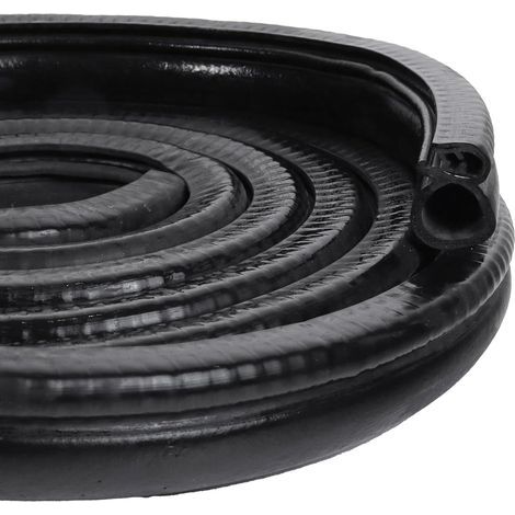 Joint universel pour portière et coffre automobile – Caoutchouc – Pour voitures, bateaux, camping-cars, camions et maisons (5 mètres) (1/4)