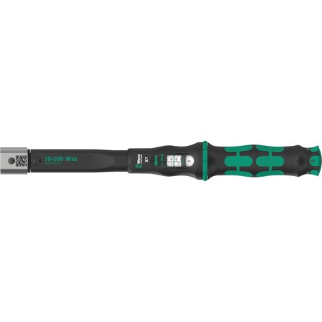 Llave dinamométrica Wera Click-Torque X 7 para herramientas de inserción, 10-100 Nm - 05075657001 (1/3)