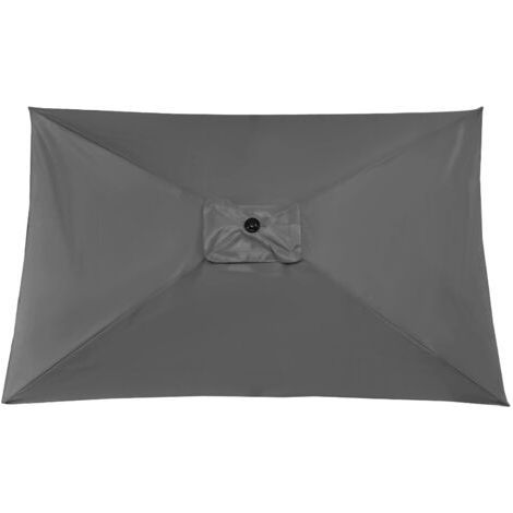 Toile de rechange pour parasol 200 x 300 cm – Tissu polyester imperméable 160 g/m² – Protection UV et respirant – Installation facile (1/5)