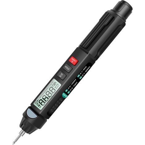 Multimètre stylo A3007 TRMS LCD standard sans pile (1/5)