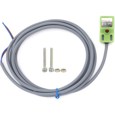 Capteur inductif carré BERM SN04-Y2, interrupteur de proximité NPN 3 fils, DC10-30V 300mA, détection 4mm (1/5)