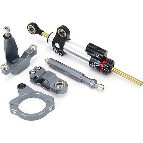 Pièces de modification pour moto Yamaha YZF R7 2021-2023 : stabilisateur de direction avec amortisseur en titane.