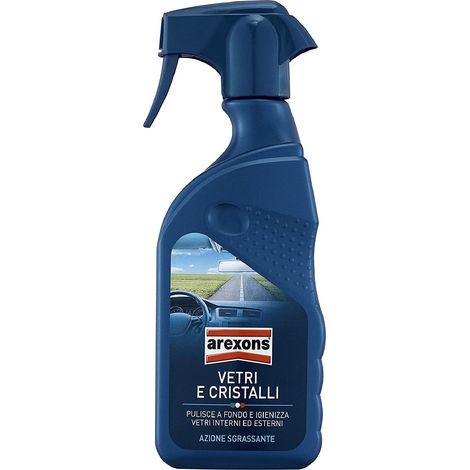 Detergente spray "Arexons" per vetri e cristalli ad azione sgrassante, 500 ml (1/2)