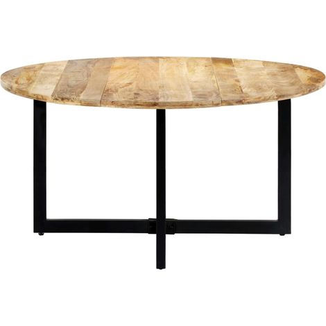 Table de salle à manger,Table à manger,Table à dîner 150x73 cm Bois de manguier solide CFW671138 (1/5)