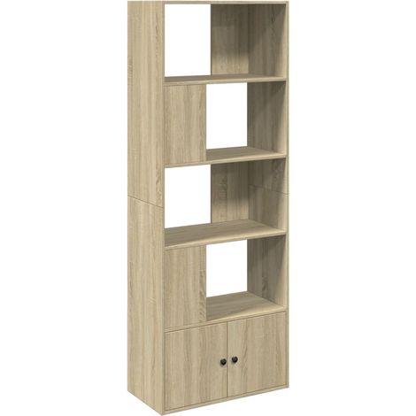 vidaXL Libreria Rovere Sonoma 70x36x189 cm in Legno Multistrato (1/5)