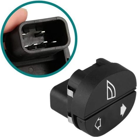 Bouton de commande leve vitre fenetre pour Fiesta Fusion KA - 96FG14529AC (1/2)