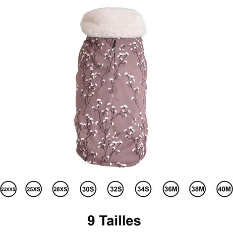 Manteau fleurs japonisant Taille : 22XXS (1/5)