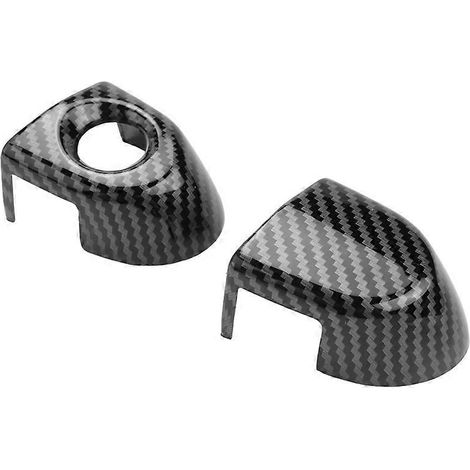 Cache de poignée de porte extérieure en fibre de carbone pour BMW Série 1, 2, 3 et 4 (E87, E90) (1/5)