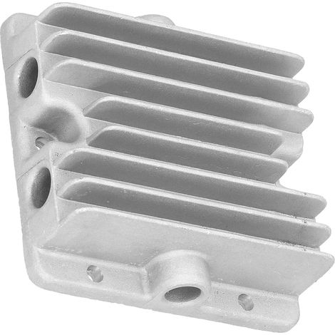 Culasse 550W en aluminium robuste et résistante, composants remplaçables pratiques pour compresseur d'air (1/5)
