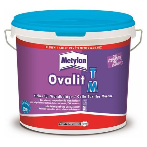 Metylan Ovalit TM Wandbelagskleber 5 kg Dispersionsklebstoff