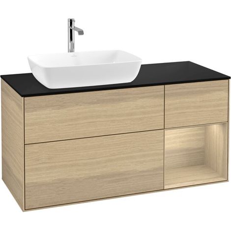 Villeroy & Boch G812PCPC Meuble sous-lave-mains Finion G81 (1/2)