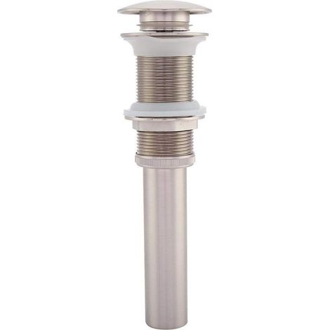 Bouchon vidange pop up G1 1/4" laiton – évier bassin salle bain – 04 (1/5)