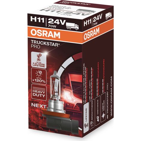 Osram Automotive 64216TSP Halogen Leuchtmittel Truckstar H11 70 W 24 V