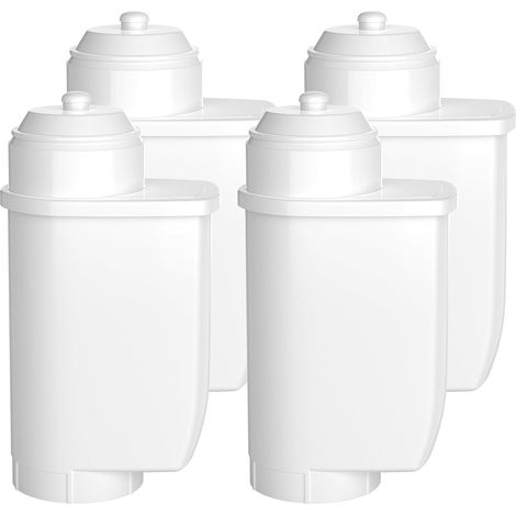 Lot de 4 filtres à eau pour Siemens EQ Series, EQ5 EQ6 EQ7 EQ9 S500 S700 S900 EQ500 Filtre à eau de rechange pour Siemens 3200, Bosch TCZ7003, TCZ7033, TZ70003, Bosch 12008246 467888 73, pour British (1/5)