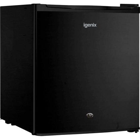 Igenix Table Top Fridge with Lockable Door, 47 Litre, Black IG3711BL