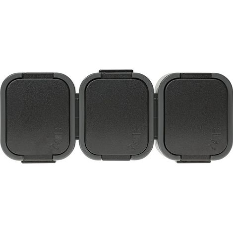 B2 BASE TRIPLE N/TZ/U IP54 GRIS/NEGRO - E+9002160
