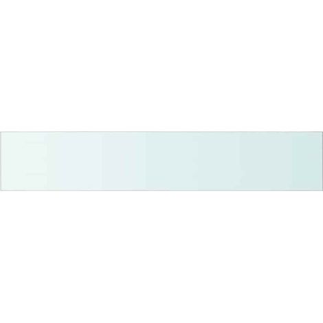 Maison Exclusive - Regalboden Glas Transparent 110 cm x 20 cm