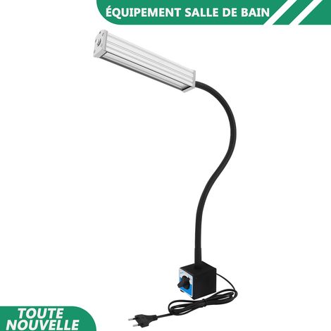 WAOBDLA Lumière de travail magnétique LED de 10W 6000-6500k Lampe de travail de tuyau thermoplastique imperméable (1/5)