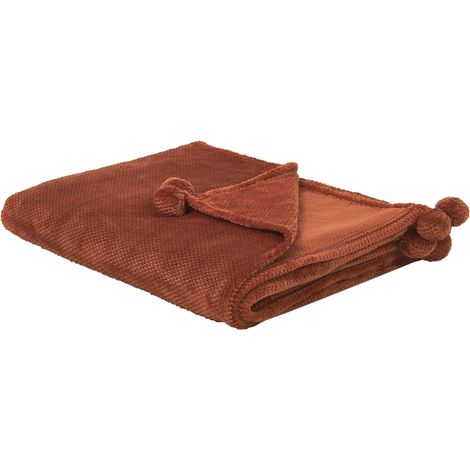 Kuscheldecke SAITLER 200 x 220 cm Goldbraun (1/5)