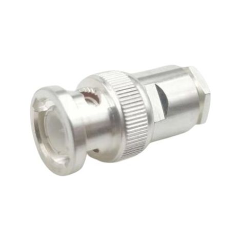 Connecteur coaxial RS PRO Mâle Droit, raccordement Cage à ressort 50O Montage sur câble ( Prix pour 1 )