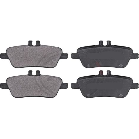 KIT PASTIGLIE FRENO POSTERIORI compatibile con MERCEDES-BENZ SLC (R172) / PASTIGLIE FRENANTI AUTO OEM P 50 140 / 94508, / SOSTITUZIONE DIRETTA / BASSA POLVERE / SILENZIOSO (1/4)