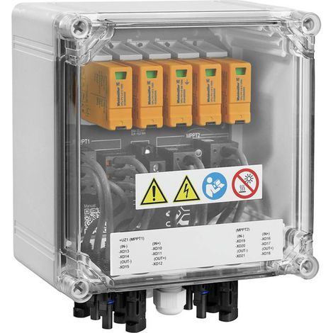 Weidmüller 2866350000 PVN DC 2IN/1OUTX2 2MPPT SPD2R WM4C 1.1KV Scatola di collegamento del generatore 1 pz.