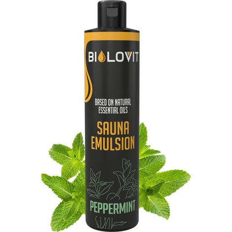 Emulsión de sauna de menta - 250 ml