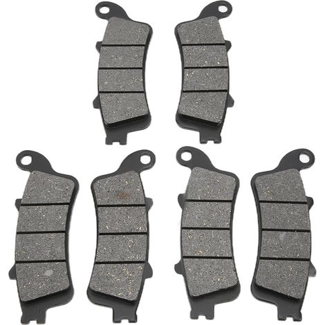 Paire de plaquettes de frein moto avant arrière remplacement tuning pour VFR750 1988-1997, 3 jeux (1/5)