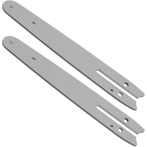 2 Guides de Lot de Chaîne de Tronçonneuse de 6 Pouces en Acier Au Manganèse pour Mini Tronçonneuse à Chargement Manuel Travail Du Bois Coupe Jardin Tronçonneuse (1/5)