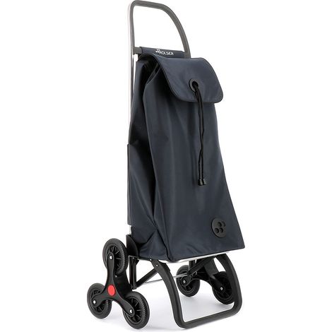 Carrello della spesa "I-Max MF 6" con capacità di 43 litri (carico massimo 50 kg e ruote sali-scale) in grigio antracite. (1/5)