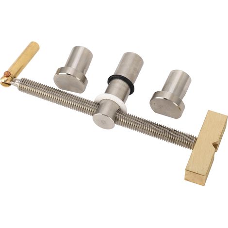 Serre-joint d'établi robuste en métal à fixation rapide et portable pour le travail du bois et le bureau. Outils de menuisier. (1/5)