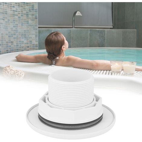 G2-Zoll-Kunststoff-Schwimmbadablauf mit Außengewinde für Massage-Spas (1/5)